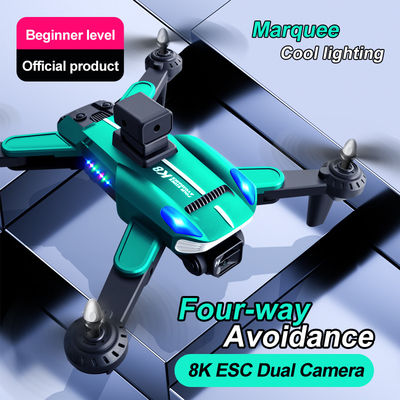 K8 프로 드론 4K 듀얼 카메라 와이파이 Fpv 광학 흐름 위치 네 방향 장애물 회피 드론 RC 쿼드콥터