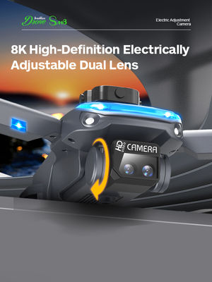 S118 드론 4K 듀얼 카메라 5g 와이파이 360 장애물 피기 Fpv 브러시리스 모터 Rc 쿼드콥터 미니 드론 프로