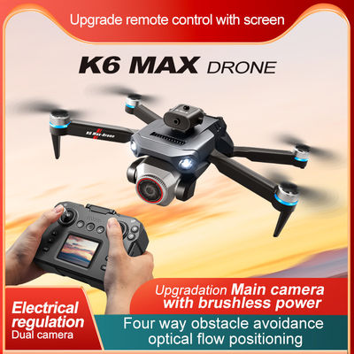 K12 드론 디자인 접이 가능한 헬리콥터 화면 리모컨 와이파이 FPV 장애물 회피 및 기타 이미지 전송 거리가 있습니다.