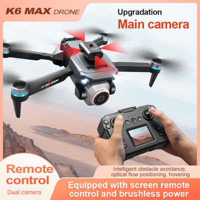 K12 드론 디자인 접이 가능한 헬리콥터 화면 리모컨 와이파이 FPV 장애물 회피 및 기타 이미지 전송 거리가 있습니다.