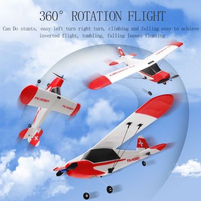 FX9603 2.4GHz 3CH 6축 회전기 EPP 폼 J3 RC 항공기 RTF 고정 날개 야외 원격 제어 비행기 항공기 RC 플라이더 비행 장난감