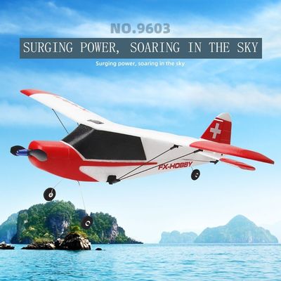 FX9603 2.4GHz 3CH 6축 회전기 EPP 폼 J3 RC 항공기 RTF 고정 날개 야외 원격 제어 비행기 항공기 RC 플라이더 비행 장난감