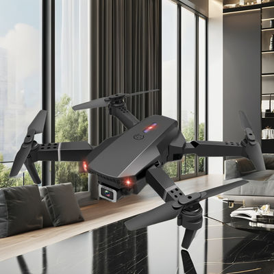 에어로스코프 헬리콥터 카메라 HUGTEC E88 PRO HD FPV 드론 배터리 3.7V 1800MAH 검은색 회색