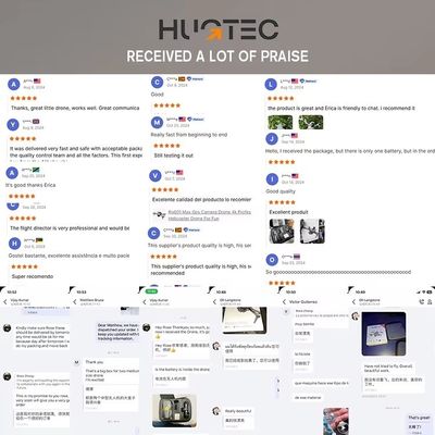 단일 패키지 크기 CM 22.7X8X18.5 HUGTEC Dm97 E88 PRO 광적 흐름 위치화 드론 앱 제어 360 플립 플라스틱