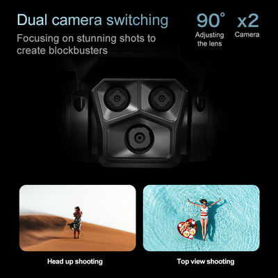 Lu900 미니 드론 4K 듀얼 카메라 드론 5g 와이파이 Fpv Abs 원격 제어 장난감 100m 이미지 전송 거리 네 자이로