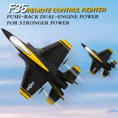 2.4G 2CH Fx635 고정 날개 EPP 폼 RC 플라이더 비행기 F35 RTF 원격 제어 비행기 모델 AA*2 컨트롤러 배터리
