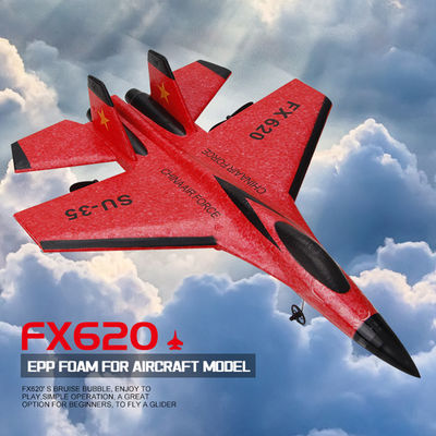 FX620 2.4GHz 2채널 폼 RC 비행기 모델 플라이더 RC 제트 비행기 충전시간 60분, 3.7V 150mAh 배터리