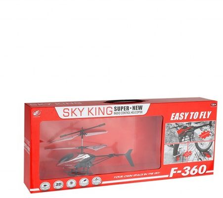 F360 2.4Ghz 반 간섭 헬리콥터 초보기부터 프로 헬리콥터 미니어처 항공 장난감 6*AA 컨트롤러 배터리