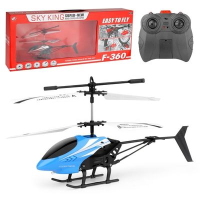 F360 2.4Ghz 반 간섭 헬리콥터 초보기부터 프로 헬리콥터 미니어처 항공 장난감 6*AA 컨트롤러 배터리