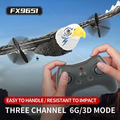 특징 RTF 3ch Epp Foam Rc 시뮬레이션 날개 팽창 Bald Eagle 2.4g Rc 글라이더 비행기 장난감 14 년 이상 연령 범위