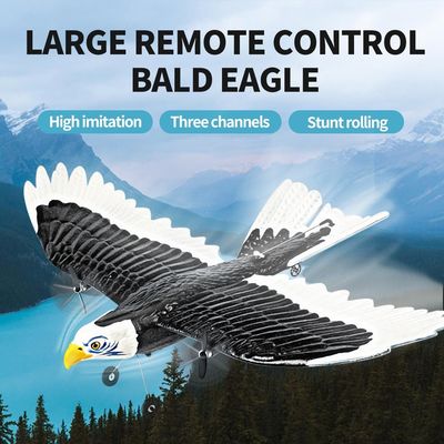 특징 RTF 3ch Epp Foam Rc 시뮬레이션 날개 팽창 Bald Eagle 2.4g Rc 글라이더 비행기 장난감 14 년 이상 연령 범위