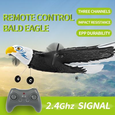 특징 RTF 3ch Epp Foam Rc 시뮬레이션 날개 팽창 Bald Eagle 2.4g Rc 글라이더 비행기 장난감 14 년 이상 연령 범위