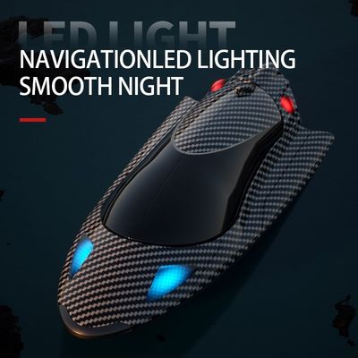 8~13세 연령 범위 Rc 원격 제어 스피드보트 고속 40 Km/h 제트 보트 LED 라이트 뒤집어 회복 2.4g 성인과 어린이