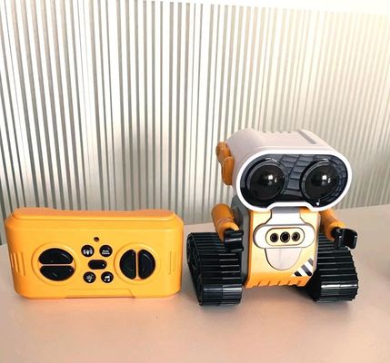 HUGTEC S023 GESTURE 제어 모드 로봇 장난감 STEM 로봇 360 회전 어린이 스마트 교육용 태블릿 교육용 ABS 플라스틱