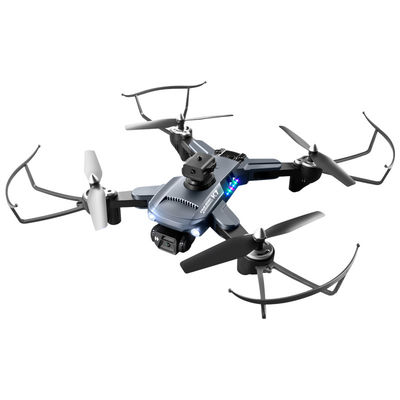 폴더블 미니 초보자 드론 카메라 플라스틱 재료 4K 듀얼 카메라 실내 호버 와이파이 RC 드론 K7 UAV
