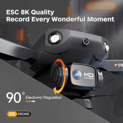 컨트롤 타입 P8 드론 듀얼 에스 4k HD 카메라 폴더블 RC 원격 제어 쿼드콥터 사진 Wifi Fpv 미니 드론 소년 선물 장난감 Vs F189