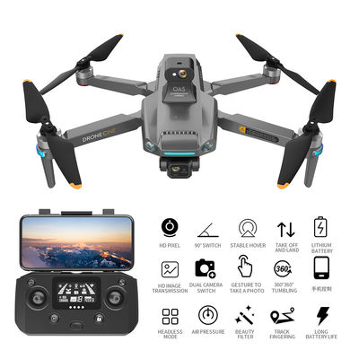 3km 범위 S808 드론 8k 카메라 5g 와이파이 3 축 아이스 GPS 장거리 3km 브러시리스 모터 접이식 쿼드콥터 드론