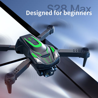 S28 맥스 Rc 원격 컨트롤 듀얼 카메라 드론 4K 카메라 Fpv 드론 항공기 장난감 미니 드론 100m 원격 제어 거리