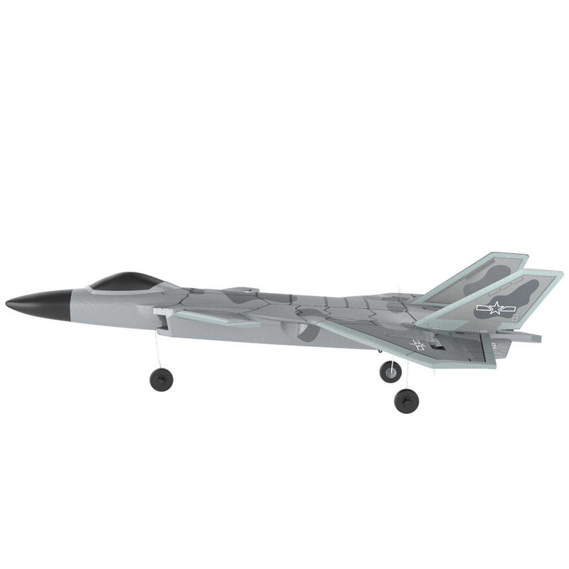 F22 전투기 항공기 장난감 2.4g 4ch RC 항공기 고정 날개 비행기 야외 장난감 드론 Qty/Ctn 18PCS/CTN 컨트롤러 배터리 AA
