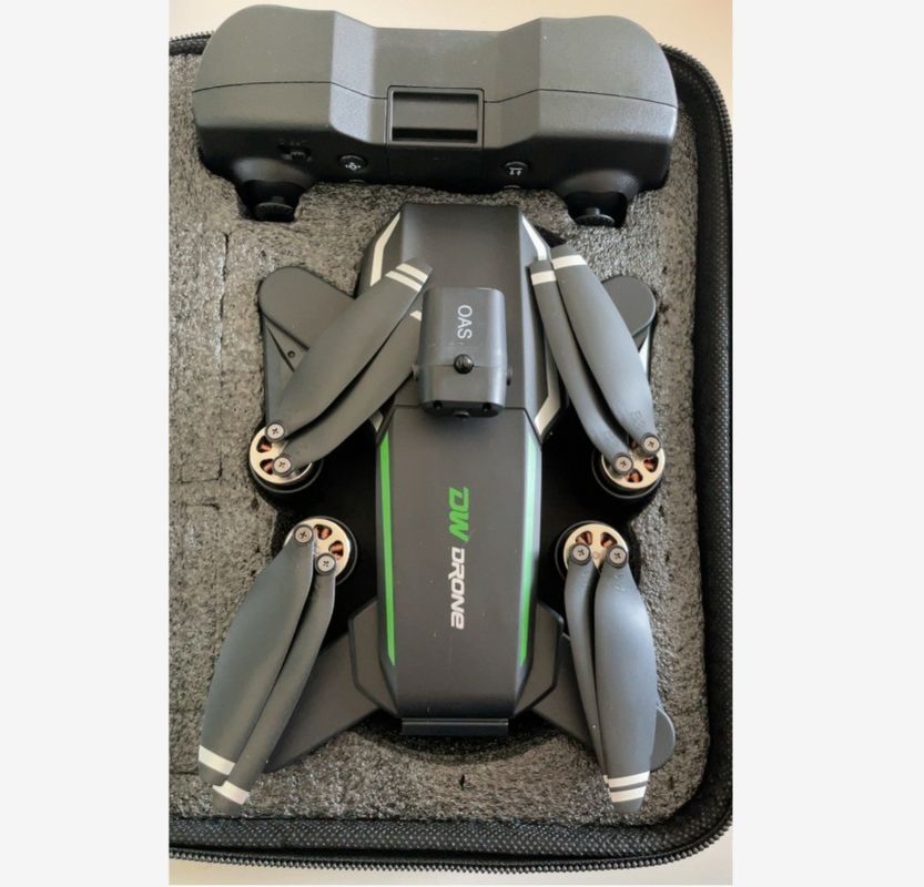 초보자 운영자 기술 수준 드론 웨딩 비디오 촬영용 UAV HUGTEC W19HW 4K 카메라 프로펠러 고도 유지 모드