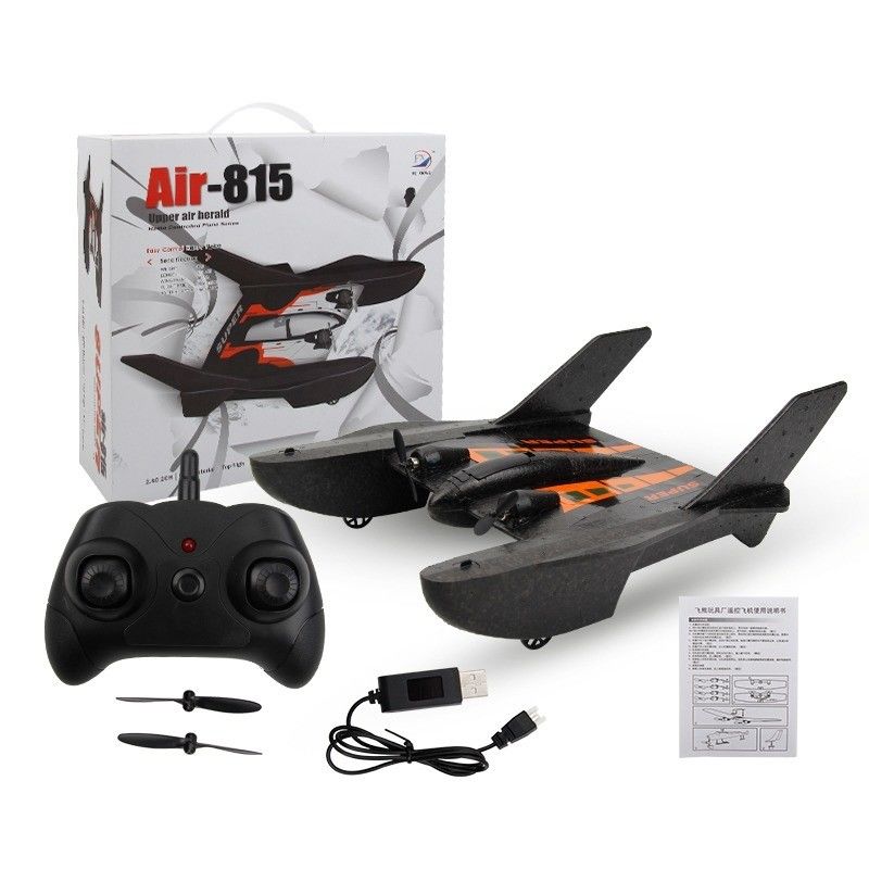 재료 Fx815 Fx-815 Rc 비행기 원격 제어 비행기 비행 준비 2.4ghz 2 채널 Epp 폼 비행기 모델 어린이 성인