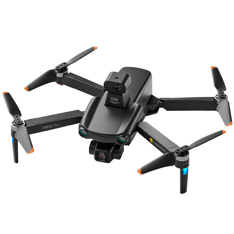 S808 드론 360 장애물 회피 브러시리스 3축 아이스 반 흔들림 Ptz 8k 초명선 사진 GPS Rc 항공기