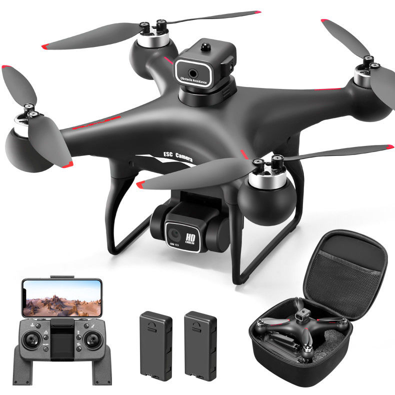 음성 제어 핫 S116 드론 4k 카메라 장애물 회피 드론 듀얼 카메라 프로페셔널 미니 드론 GPS LED 라이트 2024